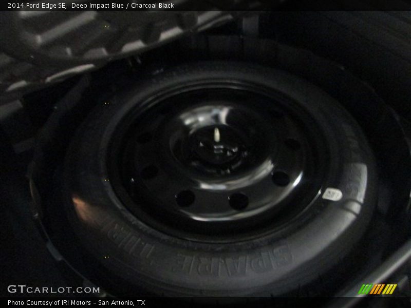 Deep Impact Blue / Charcoal Black 2014 Ford Edge SE