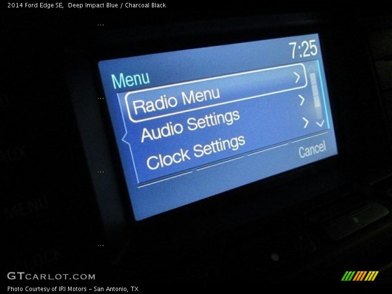 Deep Impact Blue / Charcoal Black 2014 Ford Edge SE