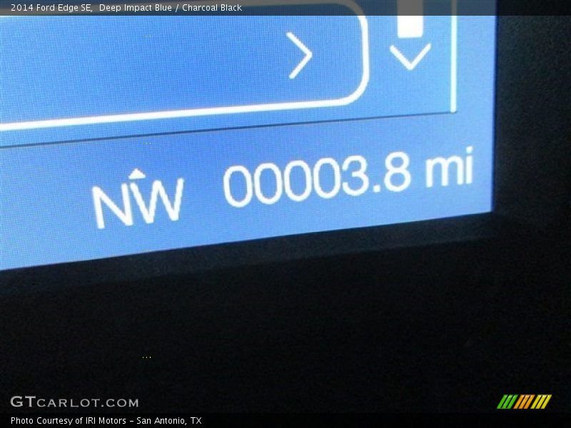 Deep Impact Blue / Charcoal Black 2014 Ford Edge SE