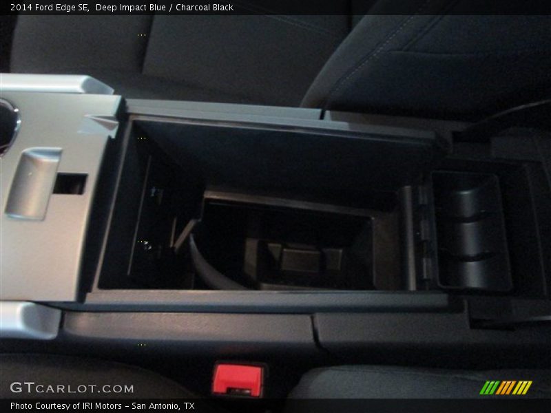 Deep Impact Blue / Charcoal Black 2014 Ford Edge SE