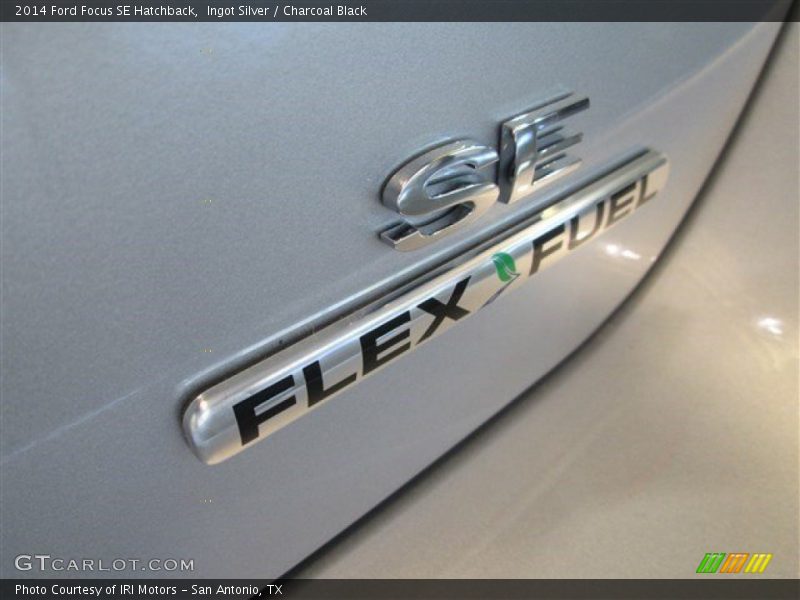 Ingot Silver / Charcoal Black 2014 Ford Focus SE Hatchback