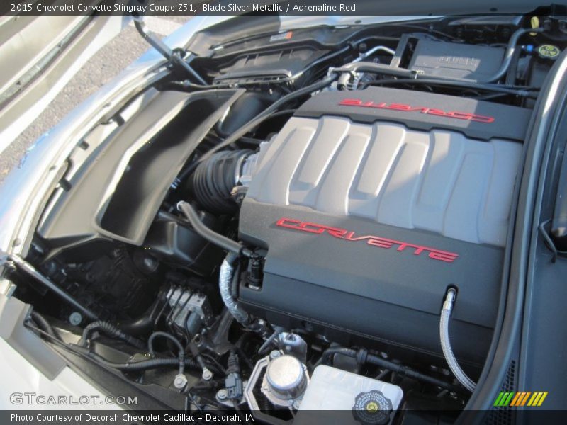  2015 Corvette Stingray Coupe Z51 Engine - 6.2 Liter DI OHV 16-Valve VVT V8