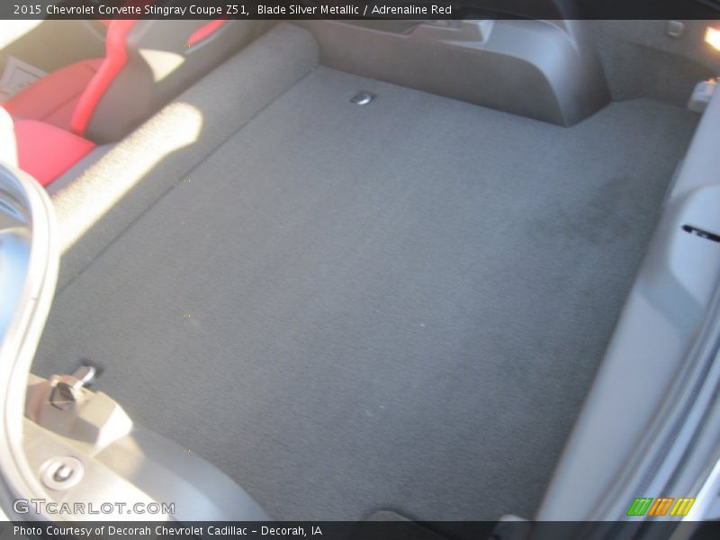 Blade Silver Metallic / Adrenaline Red 2015 Chevrolet Corvette Stingray Coupe Z51