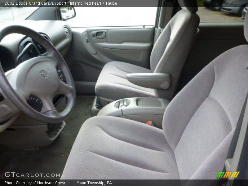 Inferno Red Pearl / Taupe 2002 Dodge Grand Caravan Sport