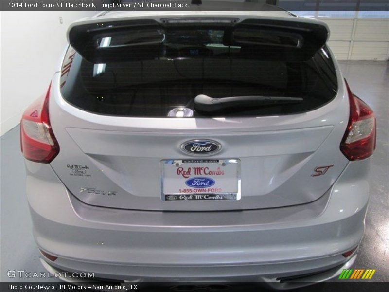 Ingot Silver / ST Charcoal Black 2014 Ford Focus ST Hatchback
