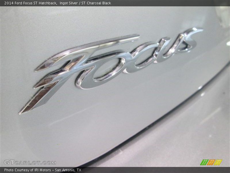 Ingot Silver / ST Charcoal Black 2014 Ford Focus ST Hatchback