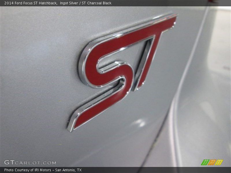 Ingot Silver / ST Charcoal Black 2014 Ford Focus ST Hatchback