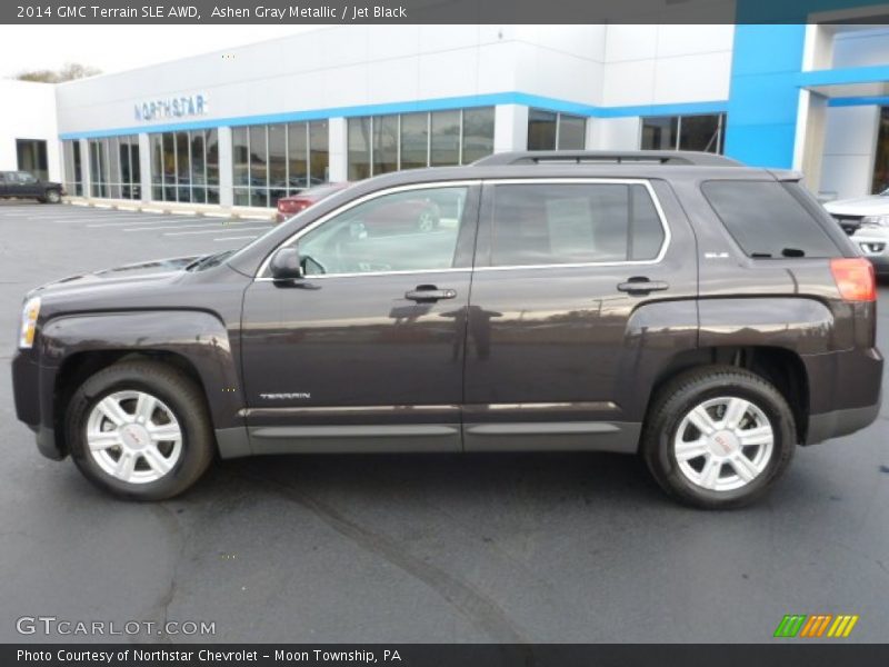 Ashen Gray Metallic / Jet Black 2014 GMC Terrain SLE AWD
