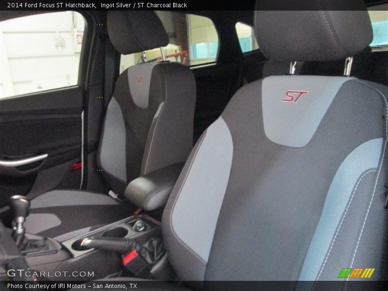 Ingot Silver / ST Charcoal Black 2014 Ford Focus ST Hatchback
