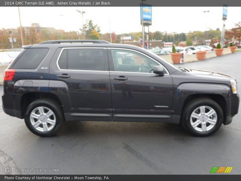 Ashen Gray Metallic / Jet Black 2014 GMC Terrain SLE AWD