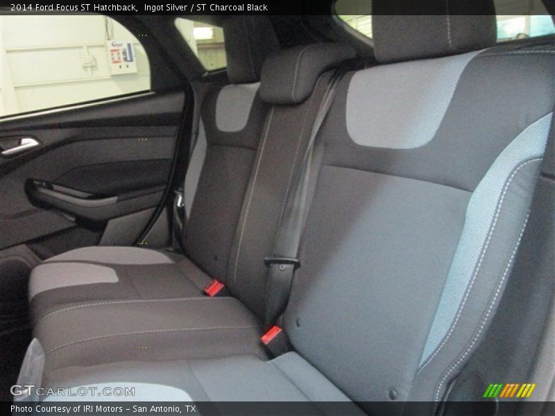 Ingot Silver / ST Charcoal Black 2014 Ford Focus ST Hatchback