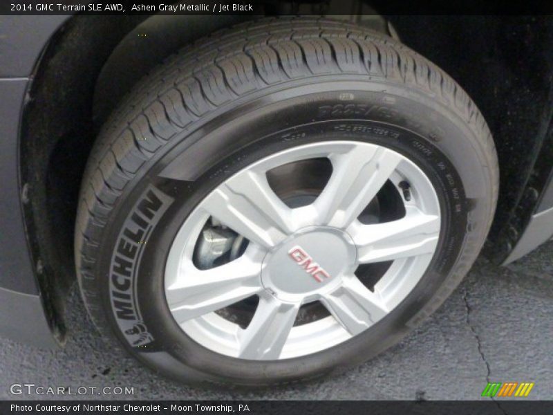 Ashen Gray Metallic / Jet Black 2014 GMC Terrain SLE AWD
