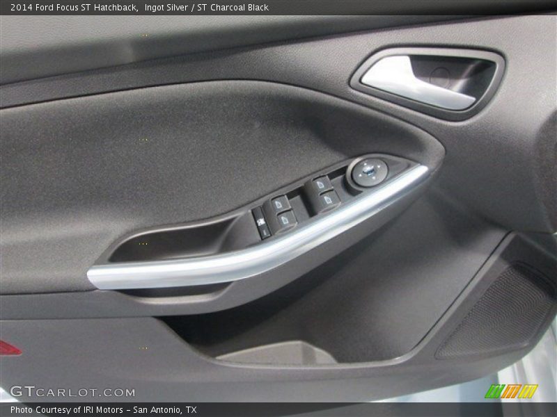 Ingot Silver / ST Charcoal Black 2014 Ford Focus ST Hatchback