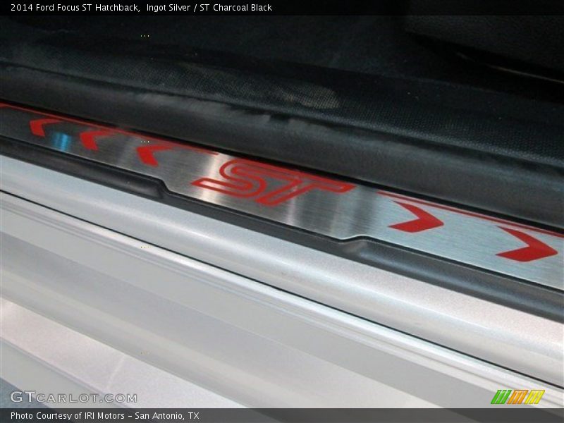 Ingot Silver / ST Charcoal Black 2014 Ford Focus ST Hatchback