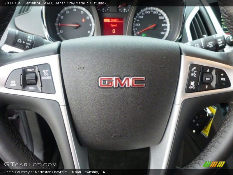 Ashen Gray Metallic / Jet Black 2014 GMC Terrain SLE AWD