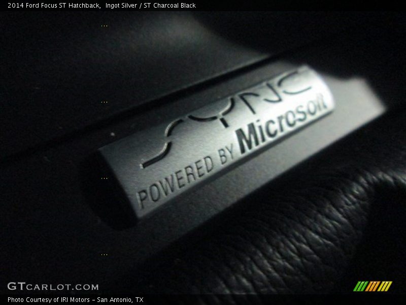 Ingot Silver / ST Charcoal Black 2014 Ford Focus ST Hatchback