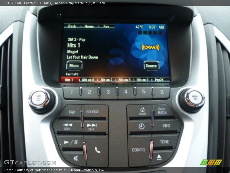 Ashen Gray Metallic / Jet Black 2014 GMC Terrain SLE AWD
