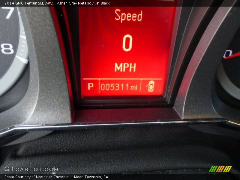 Ashen Gray Metallic / Jet Black 2014 GMC Terrain SLE AWD