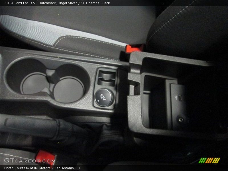 Ingot Silver / ST Charcoal Black 2014 Ford Focus ST Hatchback