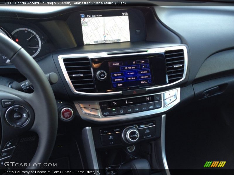Controls of 2015 Accord Touring V6 Sedan