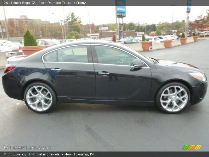 Black Diamond Tricoat / Ebony 2014 Buick Regal GS