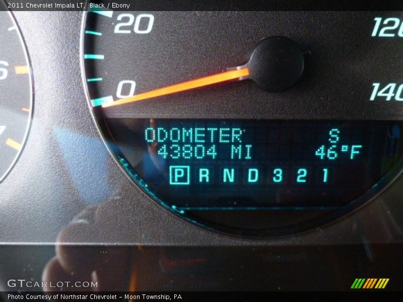 Black / Ebony 2011 Chevrolet Impala LT