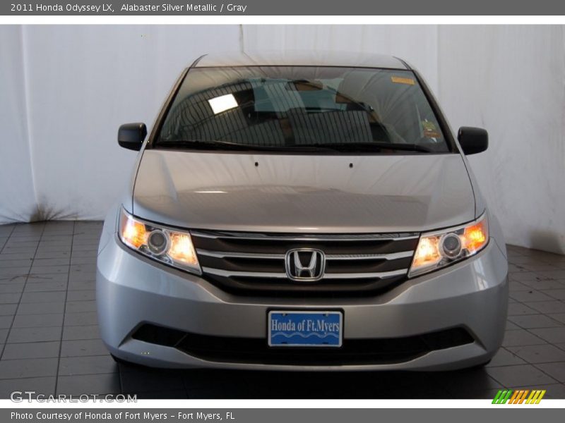 Alabaster Silver Metallic / Gray 2011 Honda Odyssey LX