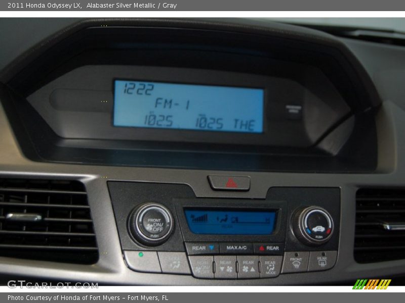 Alabaster Silver Metallic / Gray 2011 Honda Odyssey LX
