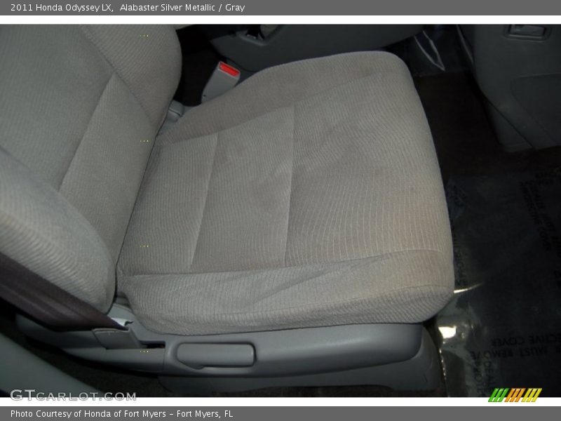 Alabaster Silver Metallic / Gray 2011 Honda Odyssey LX
