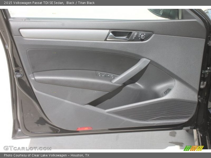 Black / Titan Black 2015 Volkswagen Passat TDI SE Sedan
