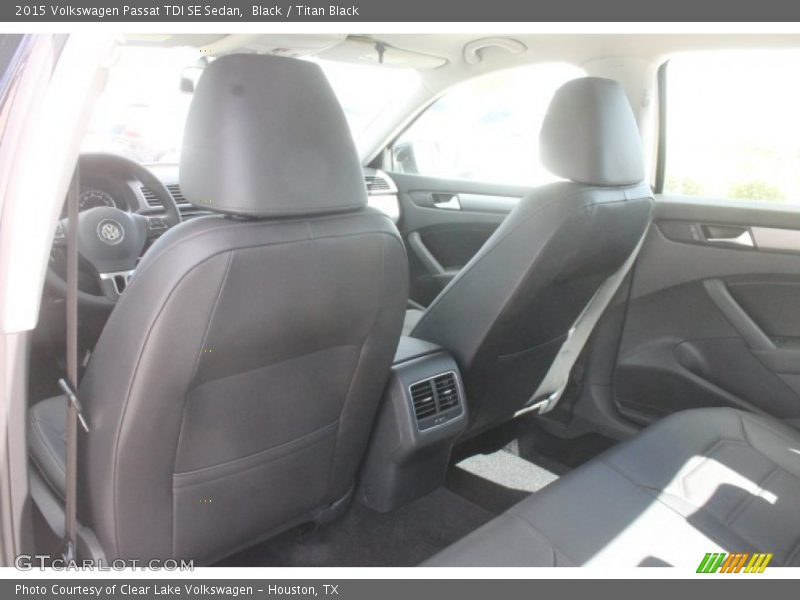 Black / Titan Black 2015 Volkswagen Passat TDI SE Sedan