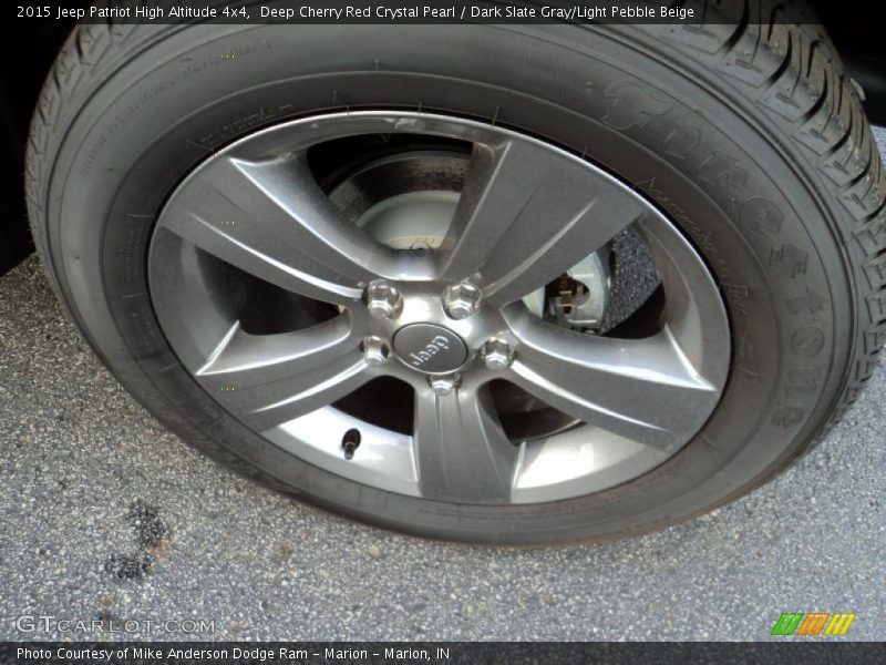  2015 Patriot High Altitude 4x4 Wheel