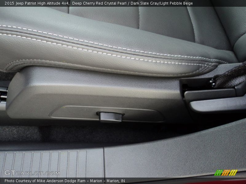 Deep Cherry Red Crystal Pearl / Dark Slate Gray/Light Pebble Beige 2015 Jeep Patriot High Altitude 4x4