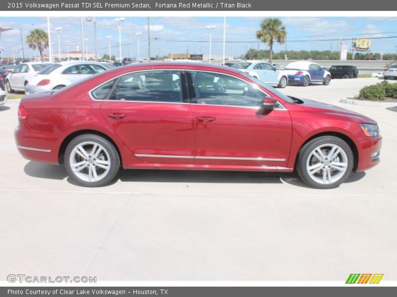 2015 Passat TDI SEL Premium Sedan Fortana Red Metallic