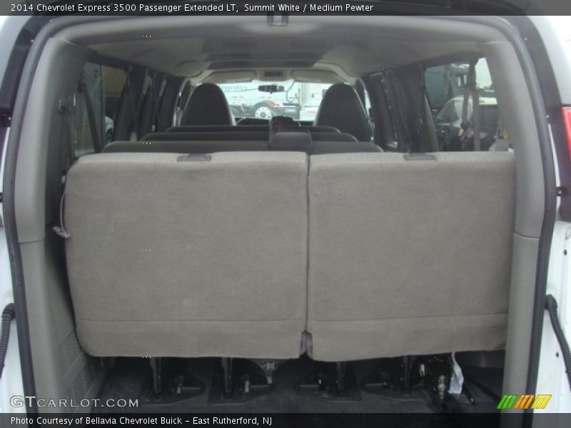 Summit White / Medium Pewter 2014 Chevrolet Express 3500 Passenger Extended LT