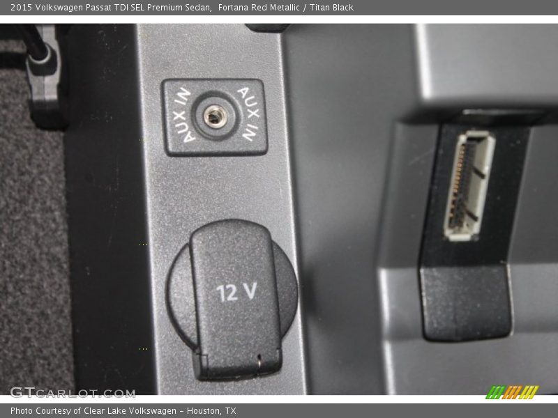 Fortana Red Metallic / Titan Black 2015 Volkswagen Passat TDI SEL Premium Sedan