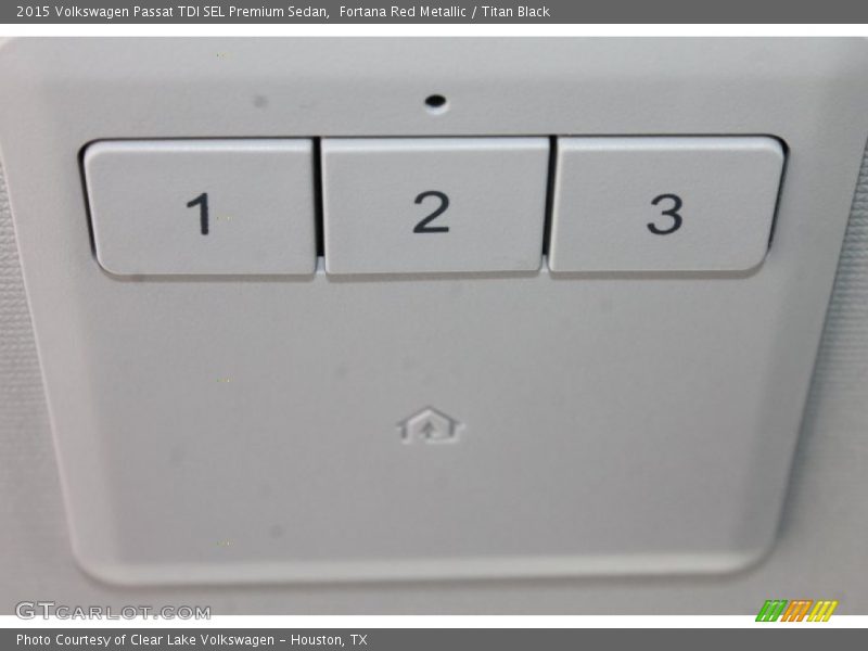 Fortana Red Metallic / Titan Black 2015 Volkswagen Passat TDI SEL Premium Sedan