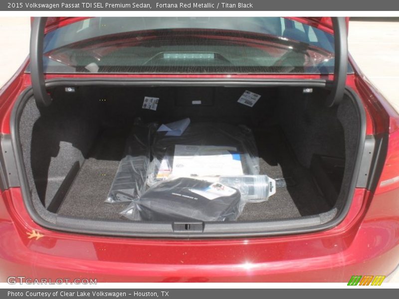  2015 Passat TDI SEL Premium Sedan Trunk