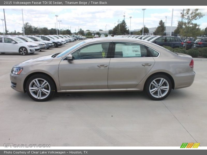  2015 Passat TDI SE Sedan Titanium Beige