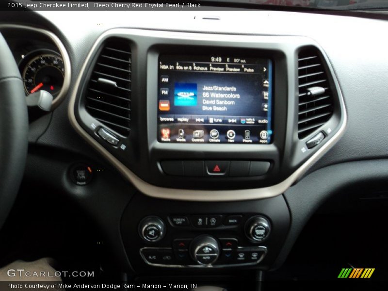 Controls of 2015 Cherokee Limited