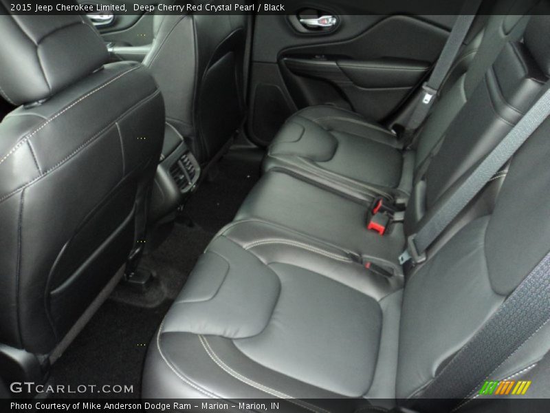 Rear Seat of 2015 Cherokee Limited