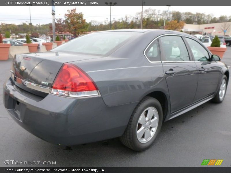 Cyber Gray Metallic / Ebony 2010 Chevrolet Impala LT