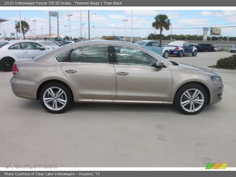  2015 Passat TDI SE Sedan Titanium Beige