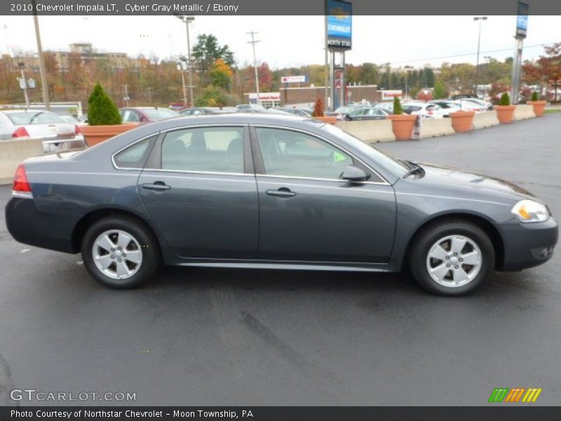Cyber Gray Metallic / Ebony 2010 Chevrolet Impala LT