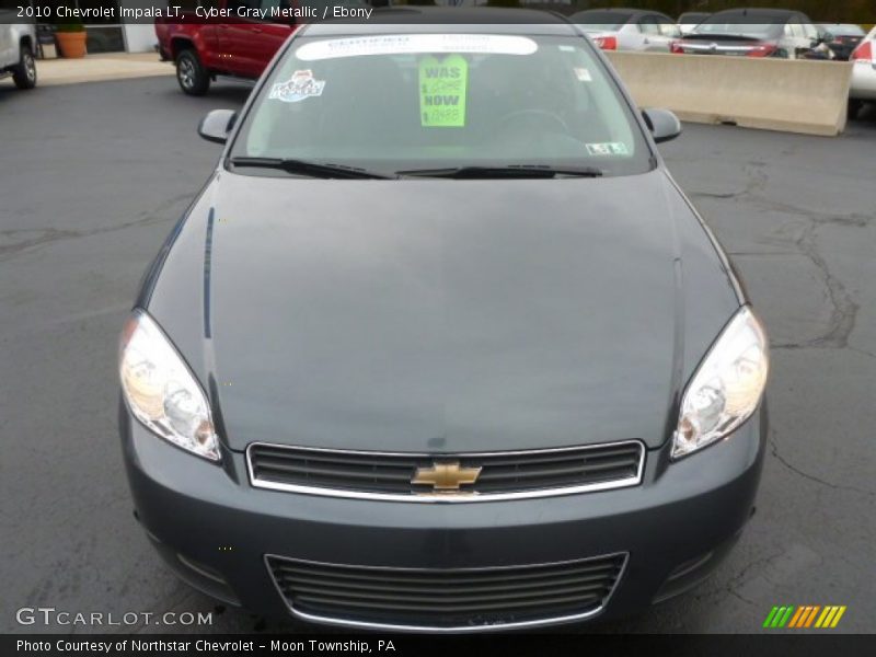 Cyber Gray Metallic / Ebony 2010 Chevrolet Impala LT