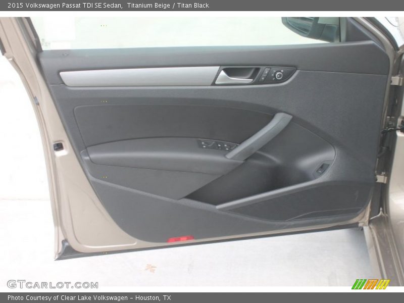 Titanium Beige / Titan Black 2015 Volkswagen Passat TDI SE Sedan