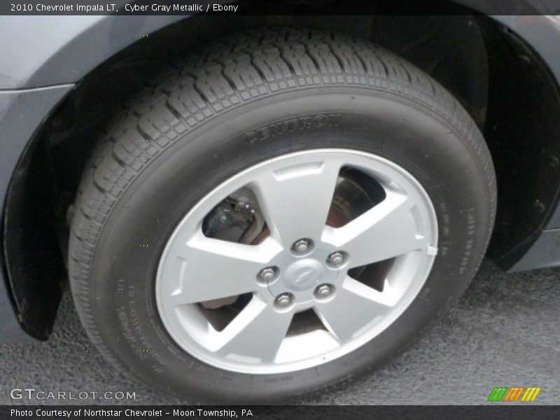 Cyber Gray Metallic / Ebony 2010 Chevrolet Impala LT