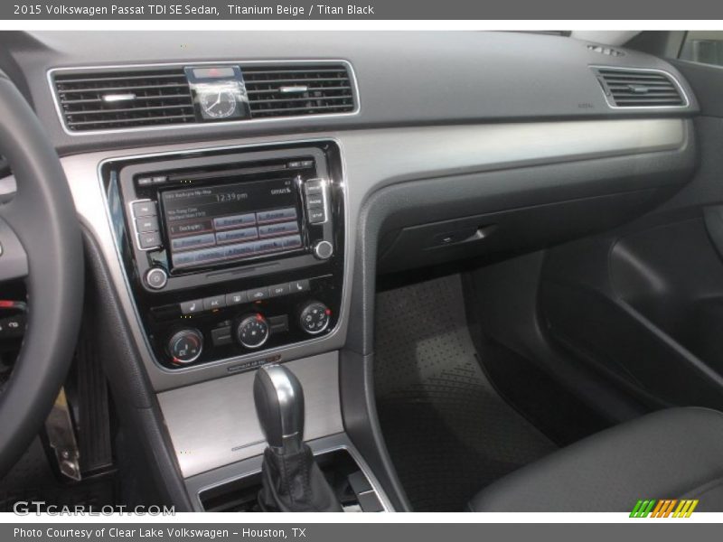 Titanium Beige / Titan Black 2015 Volkswagen Passat TDI SE Sedan