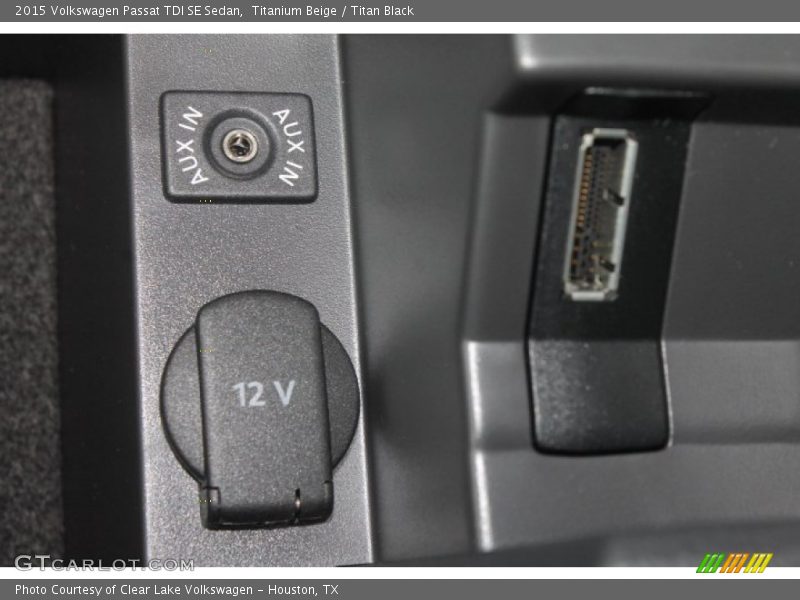Titanium Beige / Titan Black 2015 Volkswagen Passat TDI SE Sedan