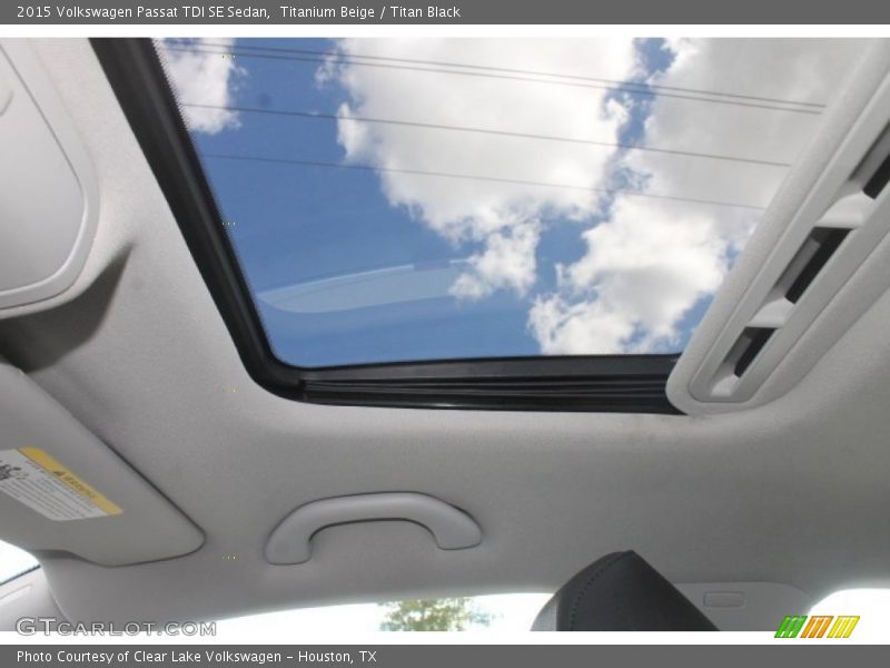 Titanium Beige / Titan Black 2015 Volkswagen Passat TDI SE Sedan